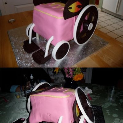 Wheelchair Cake Disaster