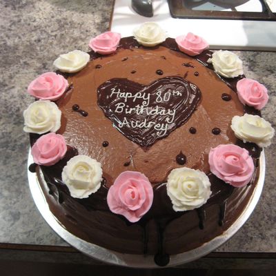 80Th Birthday Cake