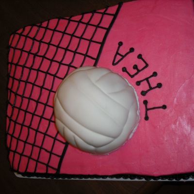 Volleyball Cake