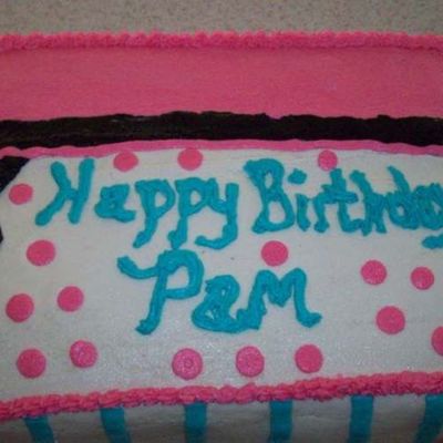 Pam's Birthday Cake