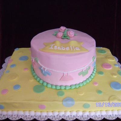 Cousin's Baby Shower Cake