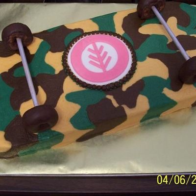 Camo Skateboard