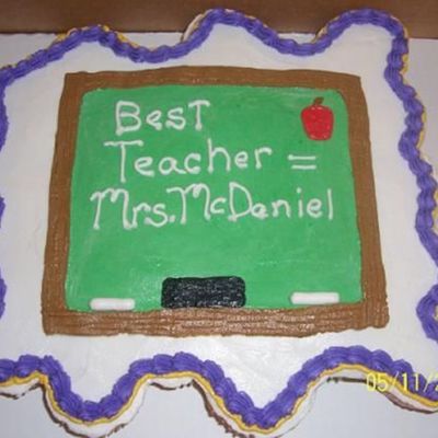 End Of The Year Cupcake Cake