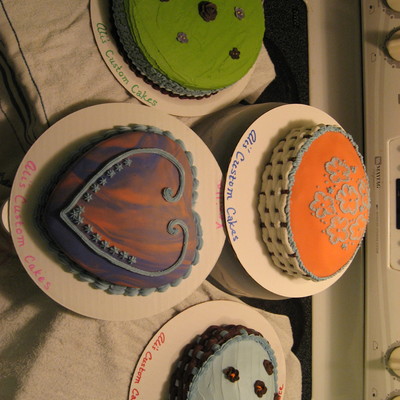 Colorful Mini Cakes