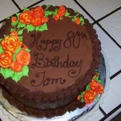 Uncle's 80Th Birthday Cake