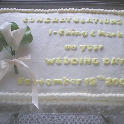 2 Of 2 Church Reception Cakes