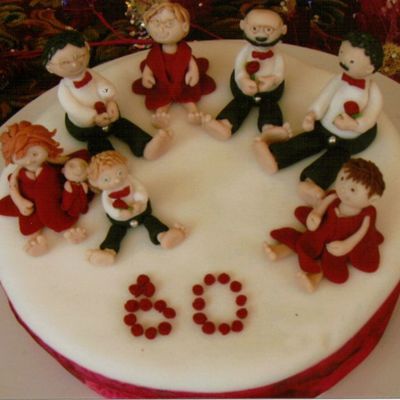 My Family In Sugarpaste