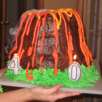 Volcano Cake