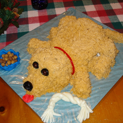 Dog Birthday Cake