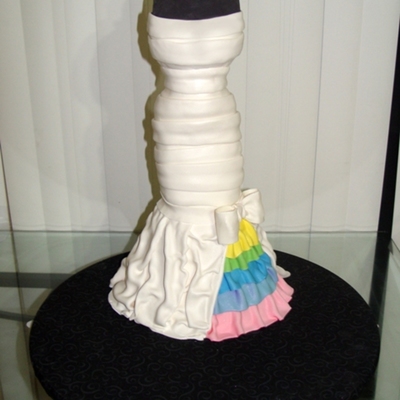 Colorful Wedding Dress