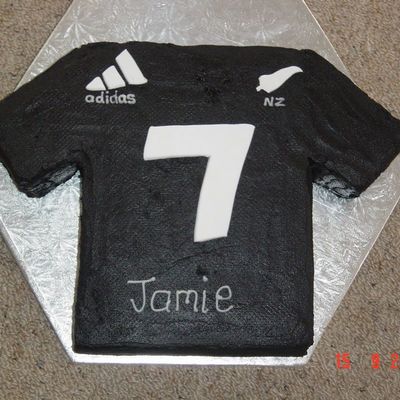Jamie's All Blacks Rugby Shirt