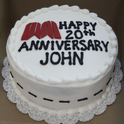 Mercury Insurance Anniversary Cake