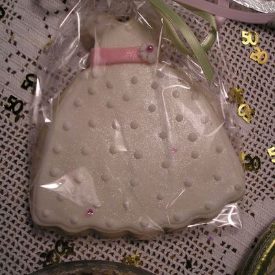 Wedding Dress Cookie