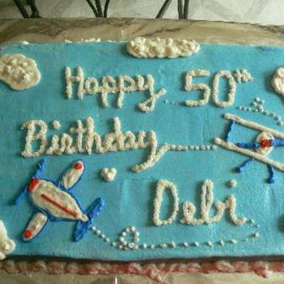 Airplane Cake