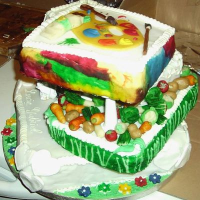 Artist Wedding In The Country