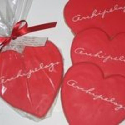 Valentine's Day Logo Cookies
