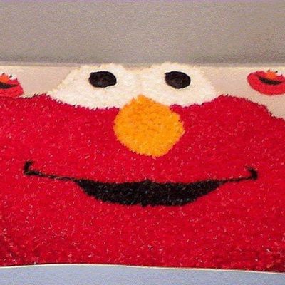 Elmo Birthday Cake