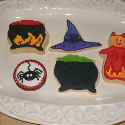 More Halloween Cookies