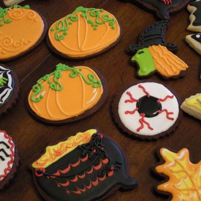 More Halloween Cookies