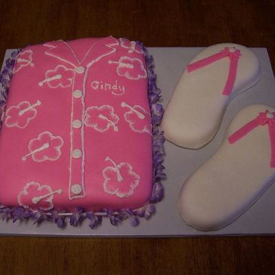 Luau Cake