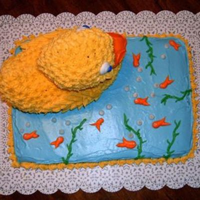 Swimming Duck