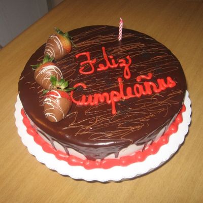 Strawberry Chocolate Cake