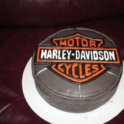 Harley Davidson Cake