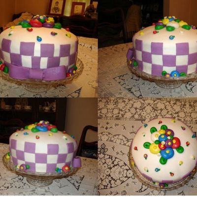 Mary Engelbreit Style Cake