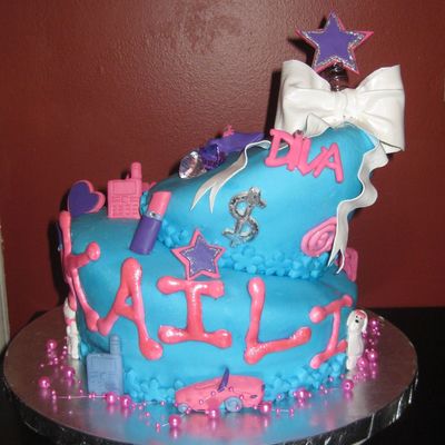 Girly Diva Cake