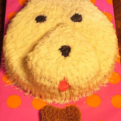 Westie Puppy Birthday Cake