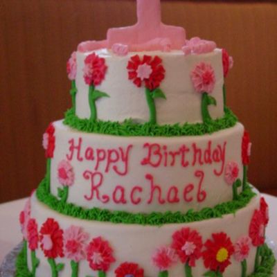 Rachael's First Birthday Cake