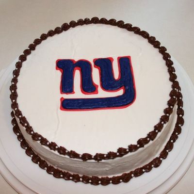 New York Giants Cake