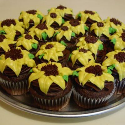 Sunflower Cupcakes