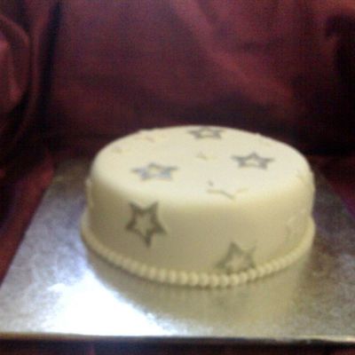 Christmas Stars Silver