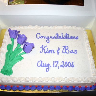 Congratulations Kim & Bas
