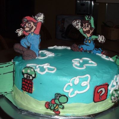 Matt's Mario Cake