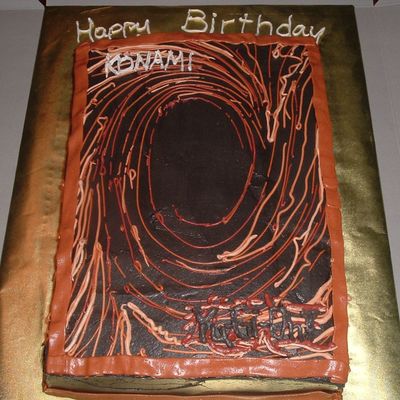 Yu-Gi-Oh Card Cake