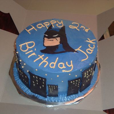 Jack's Batman Cake