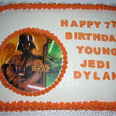 Star Wars Birthday Cake