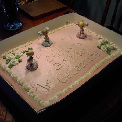 Cheerleader Cake