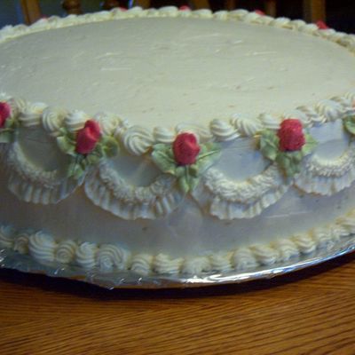 Ron & Tara's Wedding Cake