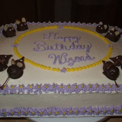 Birthday Cake To Celebrate Cat's B-Day