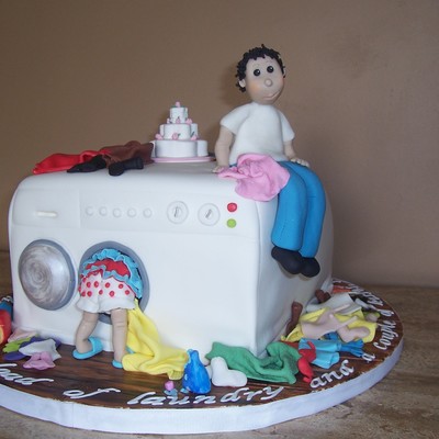 Laundry Overload For A Bride-To-Be.......