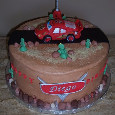Lightning Mcqueen For Diego's Birthday!