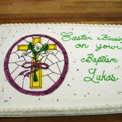 Easter / Baptism Cake