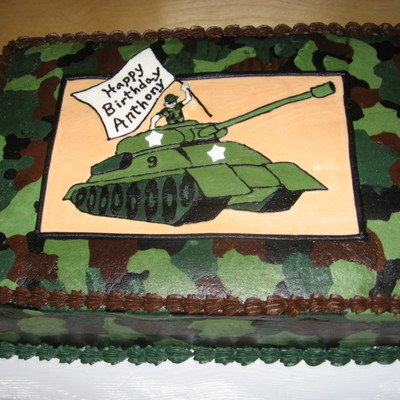Army Tank Birthday