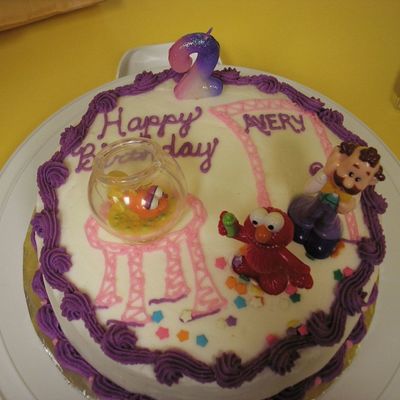 Elmo's World Birthday Cake