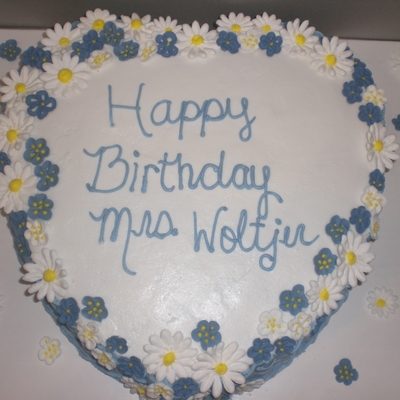 Birthday Cake For A Teacher