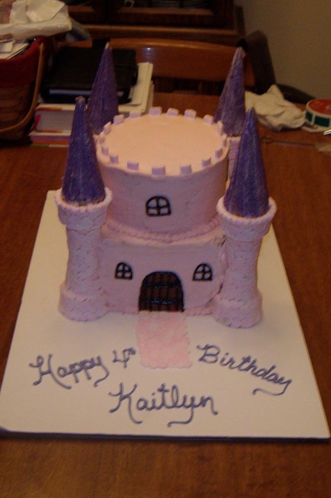 1St Castle Cake
