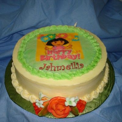Dora Cake For A Three Year Old